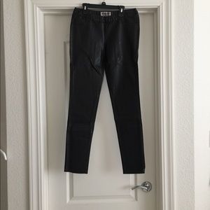 NWT Faux leather skinny pants